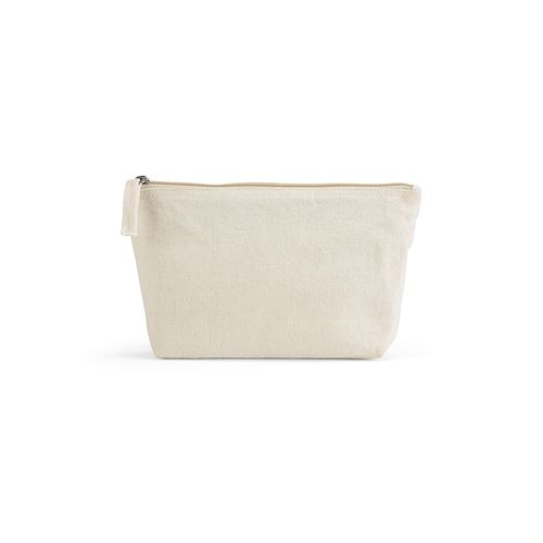 Trousse Cairo M. 2,1L en coton recyclé 320g, fermeture Zip
