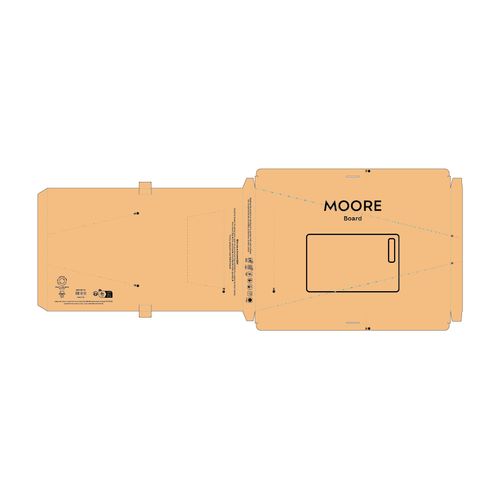 Planche à découper Moore – en chêne avec poignée intégrée