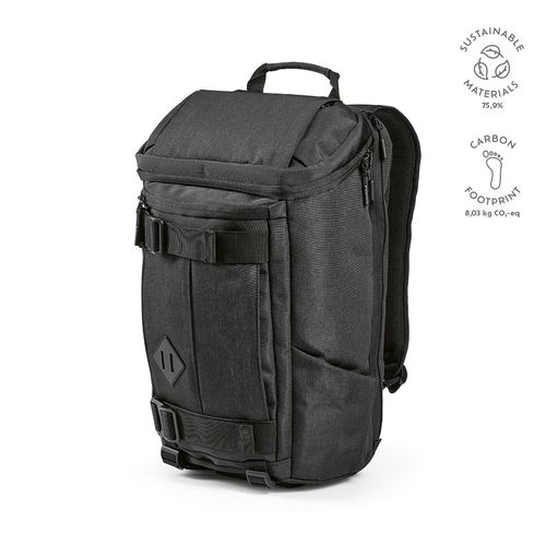 Sac à dos Paso 20L rPET. Boucles en bas Poche ordinateur 17"