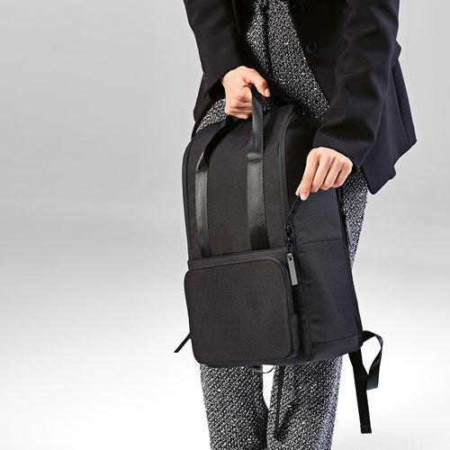 Sac à dos Bucharest 18L rPET. Poche avant Poche ordinateur 15,6"