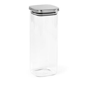 Bocal Delacroix 2100 verre borosilicaté 2130 ml, couvercle rInox