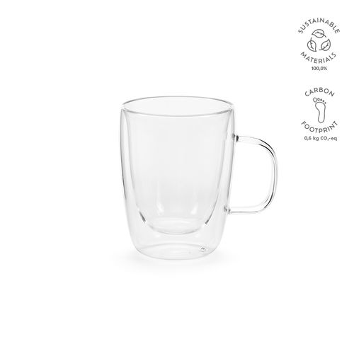 Tasse Elbe 350 en verre borosilicate 300 ml