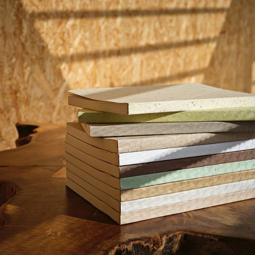 Carnet Austen couverture en chanvre, 196p recyclées 80g/m²