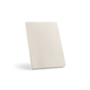 Carnet Austen couverture en chanvre, 196p recyclées 80g/m²