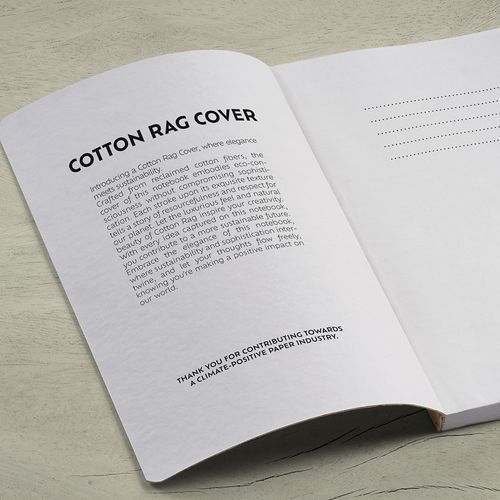 Bloc-notes Verne A5 Papier recyclé 80 gsm