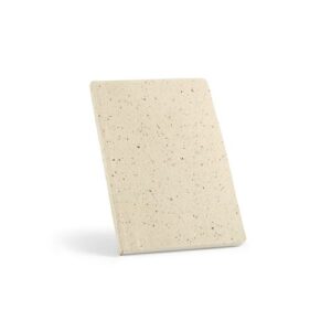 Carnet Chaucer couverture en résidus de bière recyclée,196p 80g/m²