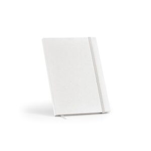 Carnet Hugo couverture en briques lait recyc., 160p 70g/m²