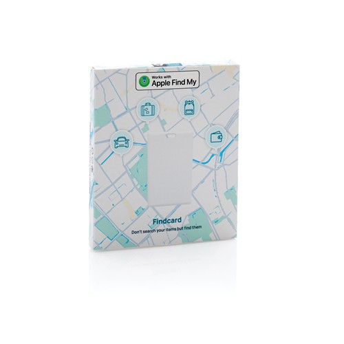 Carte de géolocalisation en plastique RCS Findcard