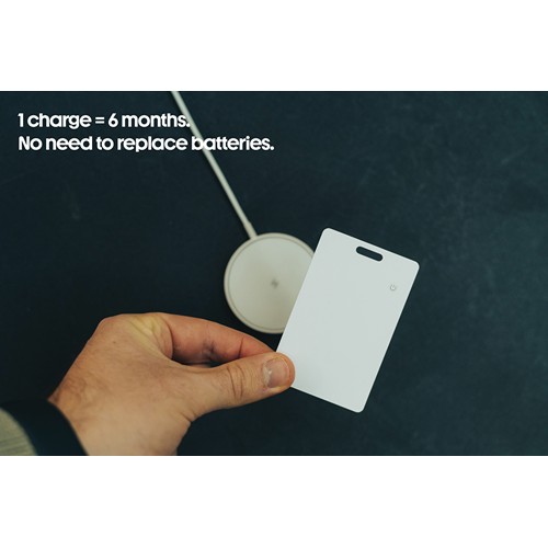 Carte de géolocalisation rechargeable en ABS RCS Findit