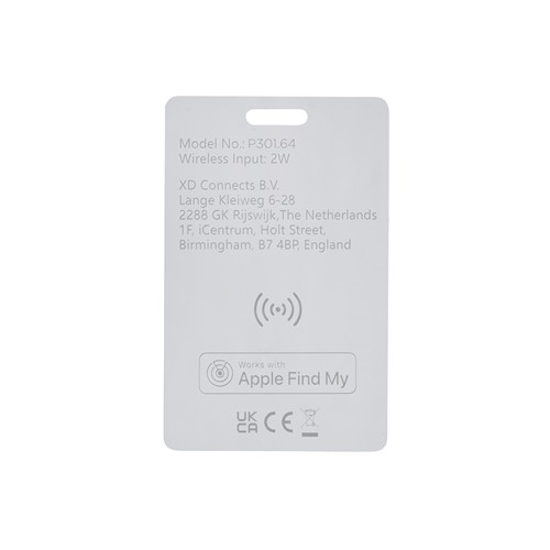 Carte de localisation en plastique RCS Findit Dual