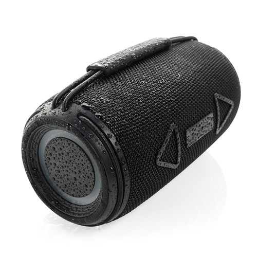 Enceinte 16W étanche IPX4 en plastique recyclé RCS Prisma