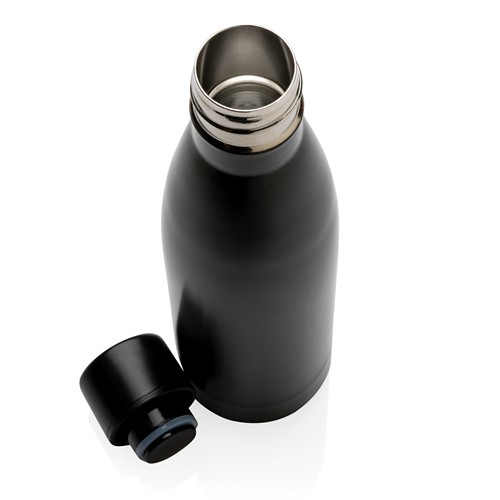 Bouteille iso couleur pleine en acier inoxydable recyclé RCS