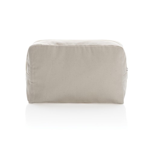 Trousse de toilette en toile recyclée non teintée Aware™