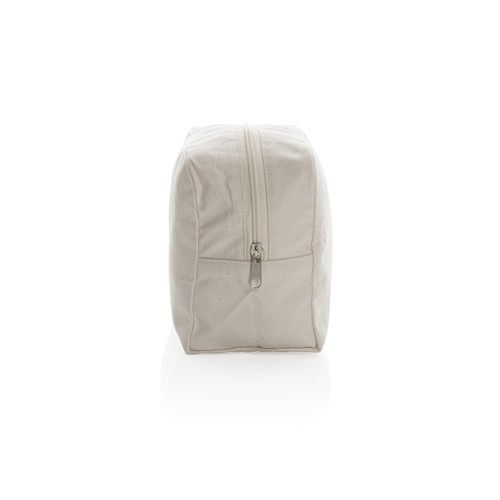 Trousse de toilette en toile recyclée non teintée Aware™