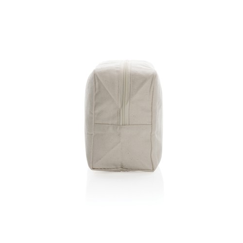 Trousse de toilette en toile recyclée non teintée Aware™