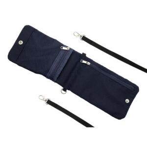 Pochette 'Toledo', polycoton bleu nuit