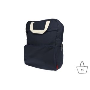 Sac à dos pliable 'Cordoba', polycoton bleu nuit