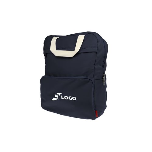 Sac à dos pliable 'Cordoba', polycoton bleu nuit