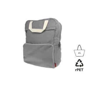 Sac à dos pliable 'Cordoba', gris chiné RPET