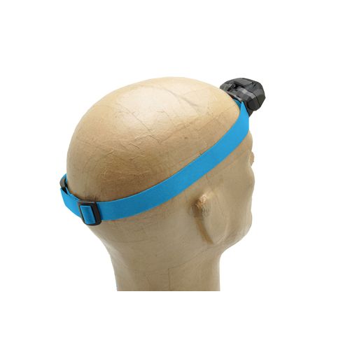 Bandeau 2,5cm pour lampes frontales 3W 'Sirius', bleu