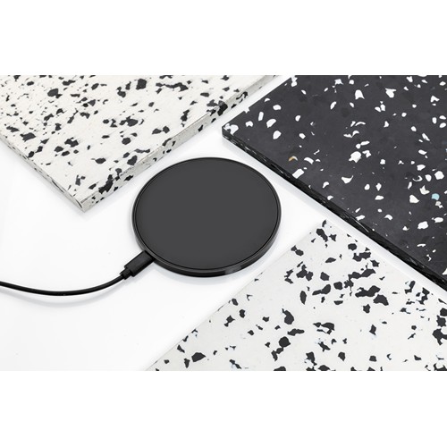 Chargeur induction 10W en plastique recyclé RCS