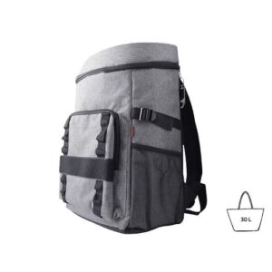 Sac à dos isotherme 'Nago', gris chiné