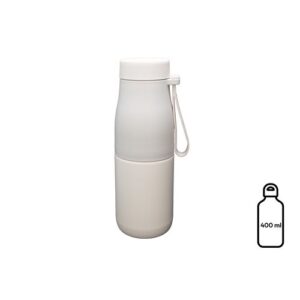 Bouteille isotherme 'Zeibu', beige, 400 ml