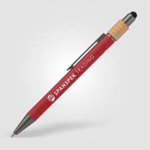 Reborn Spinner Stylo en aluminium recyclé avec stylet - breveté