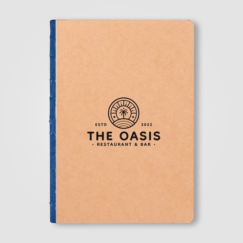 Carnet Romy en kraft bord coloré – A5
