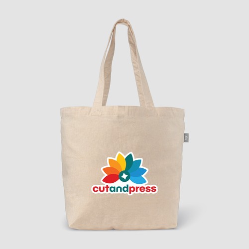 Sac fourre-tout en coton recyclé Budget Shopper 140 gsm