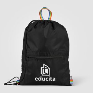 Sac Spectrum à cordon en polyester recyclé - 8 L
