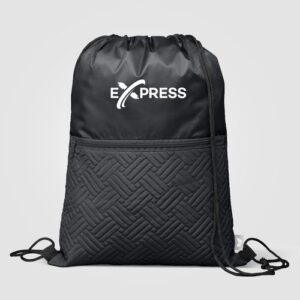 Sac à cordon Sora recyclé matelassé – 6 L