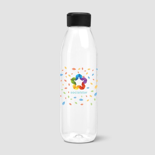 Bouteille Salo Tritan Renew avec bouchon coloré - 740 ml