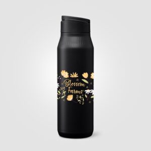 Gourde Majesty en Acier Inoxydable avec Support Selfie - 750 ml