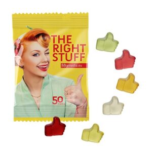 Gommes de fruits formes STANDARD, 10 g