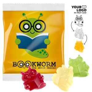 Gommes de fruits PERSONNALISÉES, 30 g, comp.