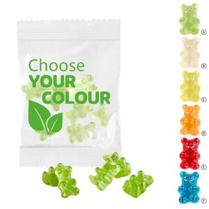 Oursons 1 seule couleur, 10 g VEGAN