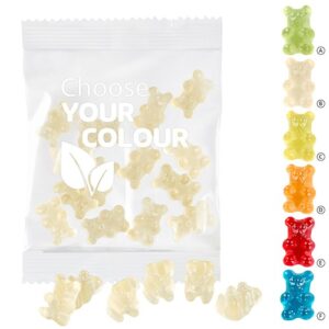 Oursons 1 seule couleur, 20 g VEGAN