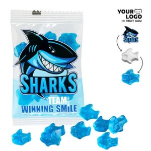 Gommes de fruits PERSONNALISÉES, VEGAN, 15 g, comp.