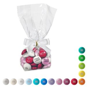 M&M’S® personnalisés sachet avec nœud, 40 g