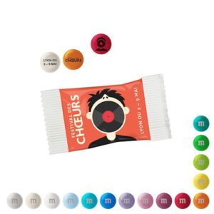 M&M’S® personnalisés en sachet PAPIER de 7 g