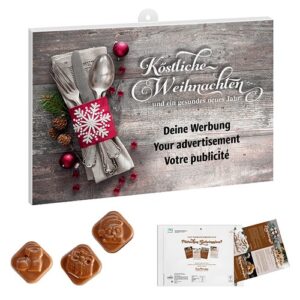 Calendrier A. avec encart publicitaire – standard