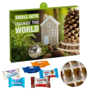 Calendrier A. Premium PAPIER RS Choco Cube, Milka, Kinder