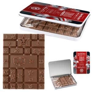 Calendrier A. boîte décorative MINI – chocolat standard
