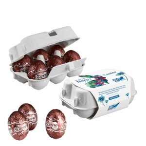 Boîte de 6 œufs de Pâques - Bueno