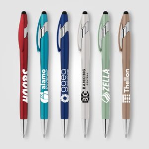 Stylo recyclé La Jolla avec stylet + encre anti-fraude