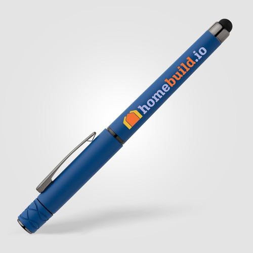 Stylo Tavi en plastique recyclé avec stylet et fidget spinner à encre gel
