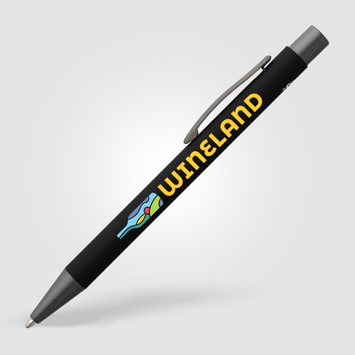 Stylo Bowie Softy en aluminium recyclé