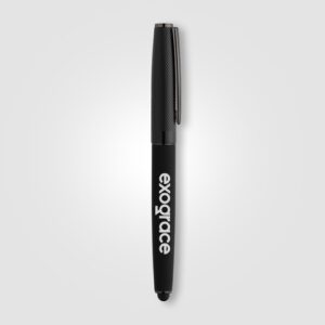 Stylo Metropolis™ en aluminium recyclé avec stylet et encre gel