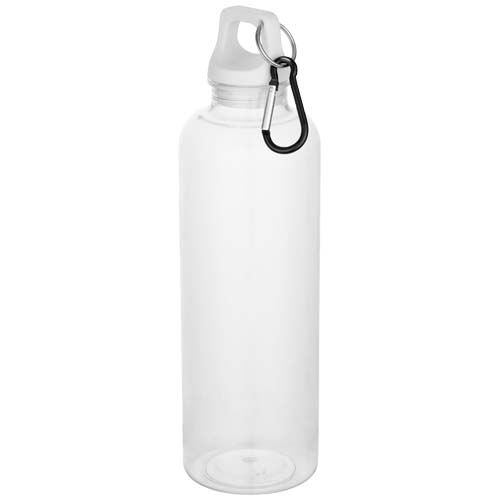 Bouteille d’eau Oregon de 750 ml en plastique recyclé certifié RCS avec mousqueton